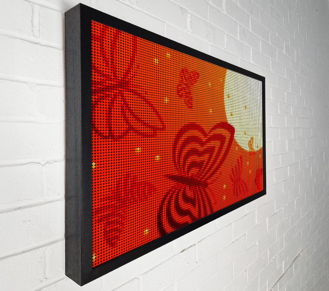  A Canvas Print of Butterfly Sun Canvas Wall Art