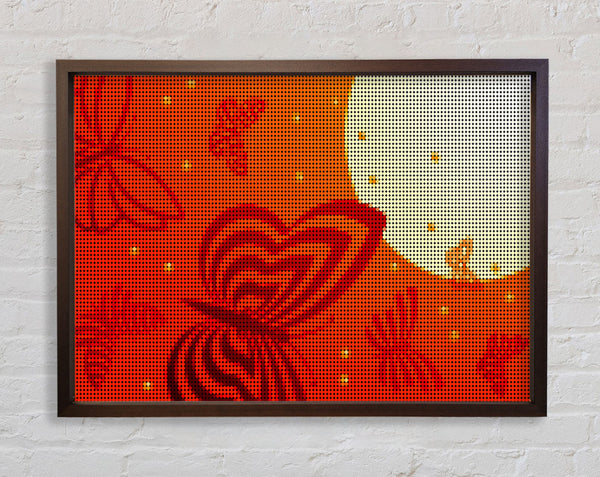 Butterfly Sun Framed Print