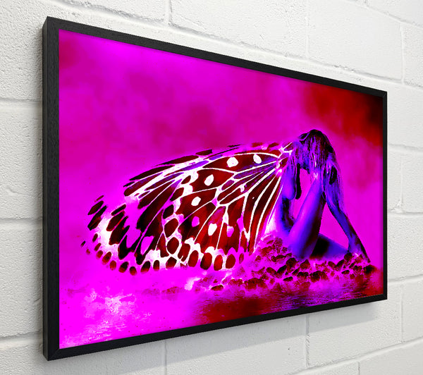 Pink Angel Wings