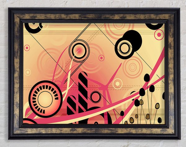 Cogs Of The City Framed Print