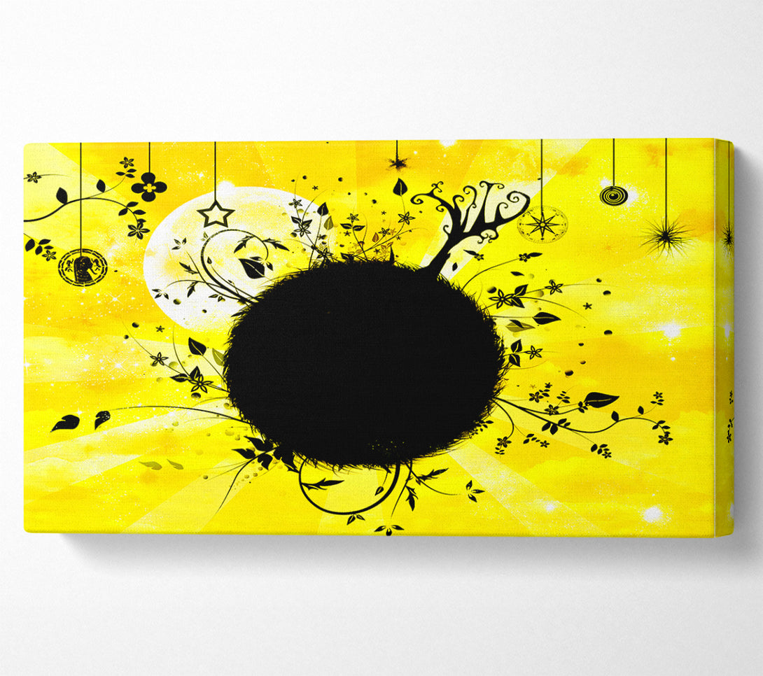  A Canvas Print of Worlds Within Worlds Canvas Wall Art