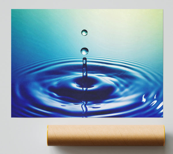 Water Droplet Poster