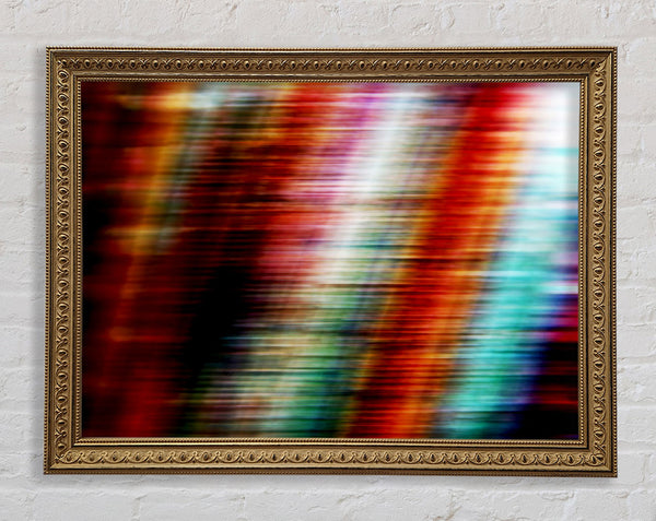Colourful Shades Of Light Framed Print