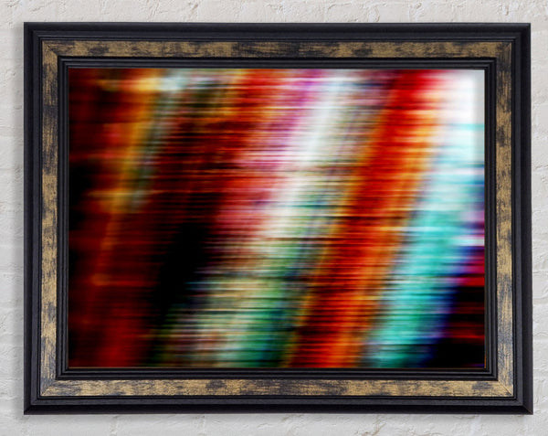 Colourful Shades Of Light Framed Print