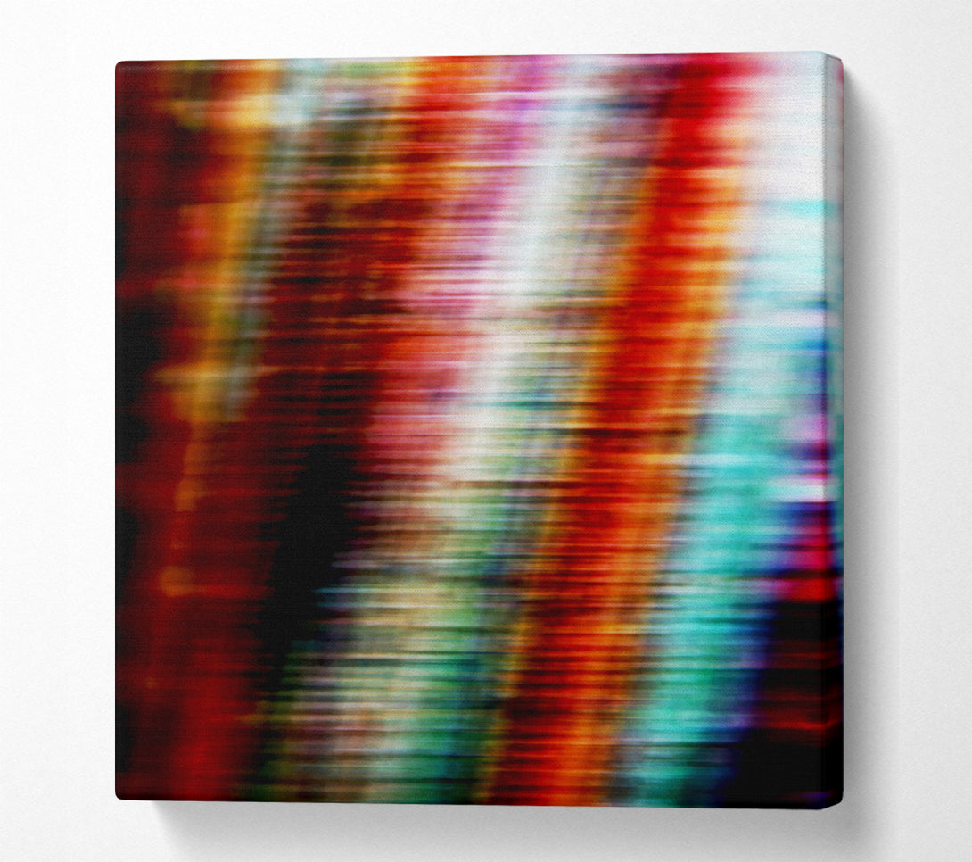  A Canvas Print of Colourful Shades Of Light Canvas Print
