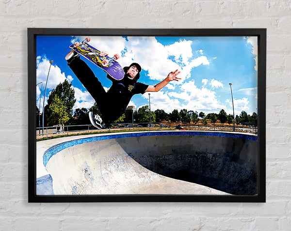 Skateboarder Flip