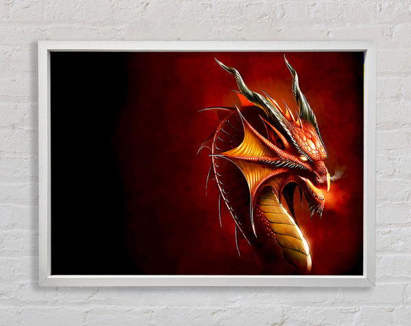 Dragons Breath Framed Print