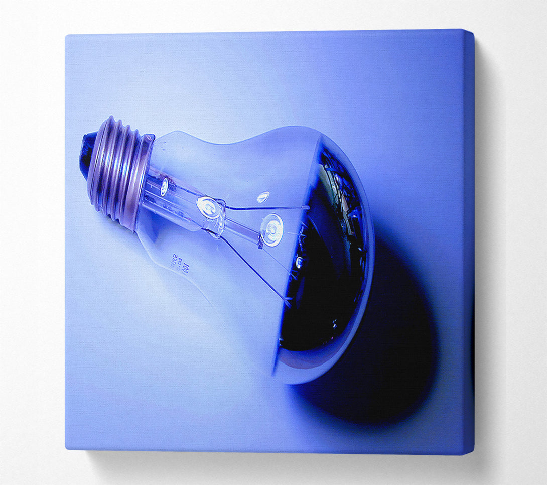  A Canvas Print of Lightbulb Blues Canvas Print