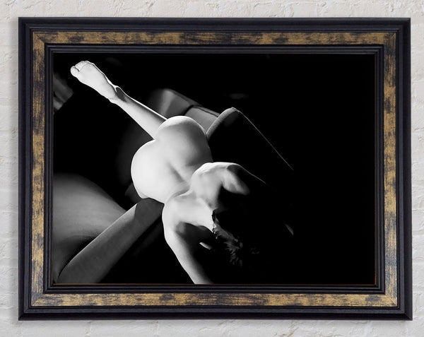 Sculpture Of A Woman Framed Print