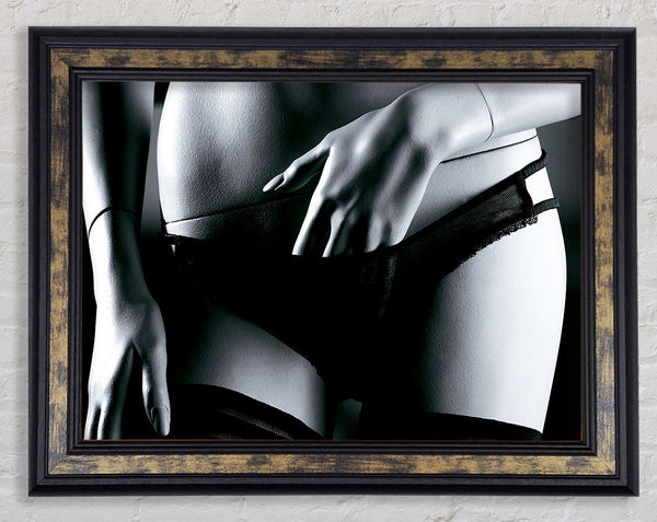 Plastic Beauty Framed Print