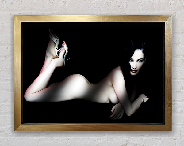 Ditta Von Teese Glamour Framed Print