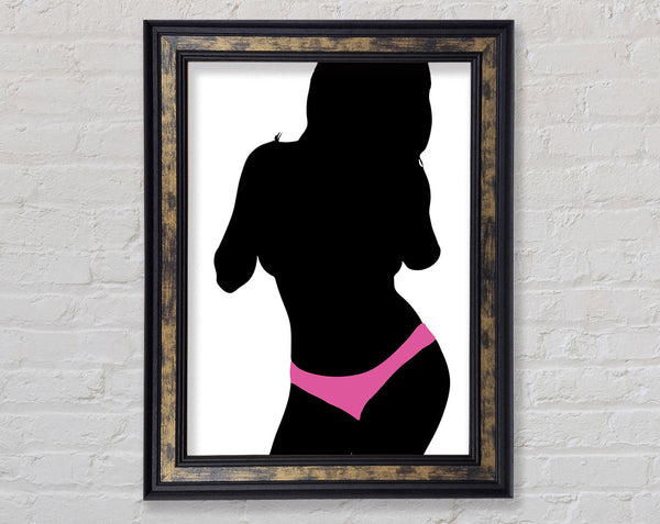 Hot Pink Framed Print