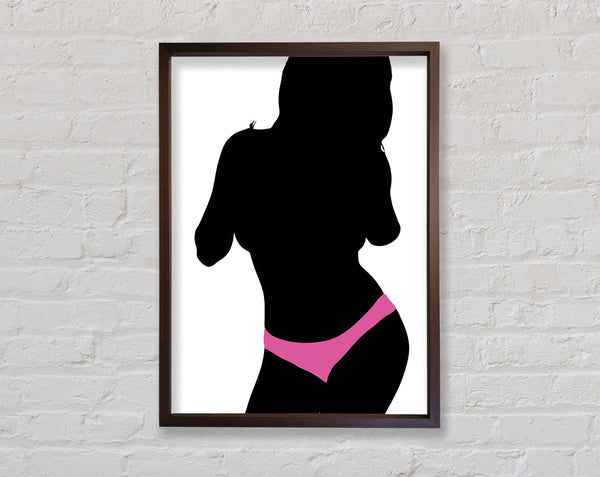 Hot Pink Framed Print