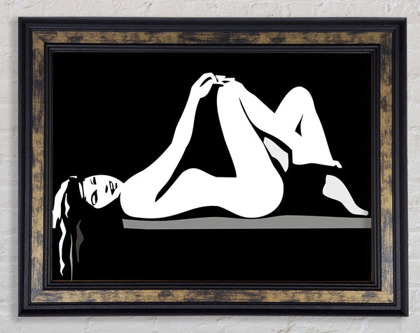 Female Exotica Framed Print