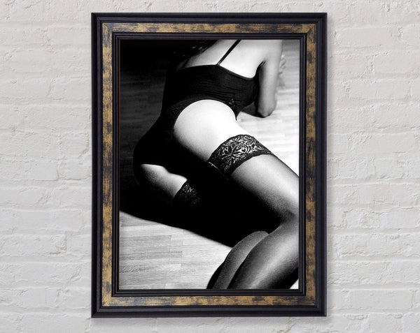 Exotic Female Body Framed Print