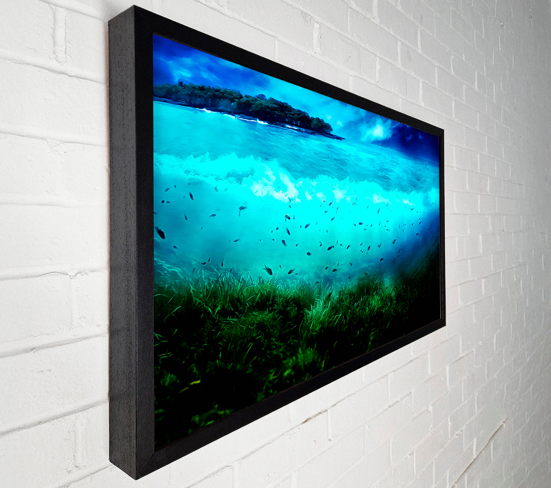  A Canvas Print of World Of Sea Canvas Art