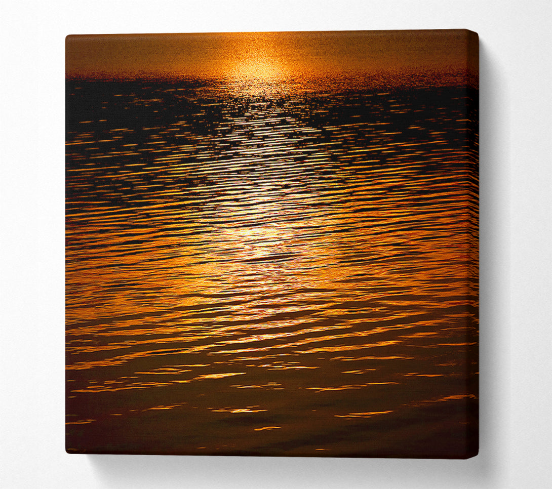  A Canvas Print of The Oceans Light Canvas Print