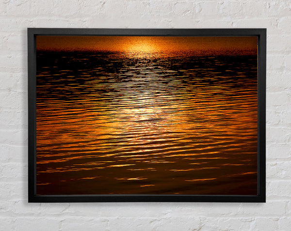 The Oceans Light Framed Print