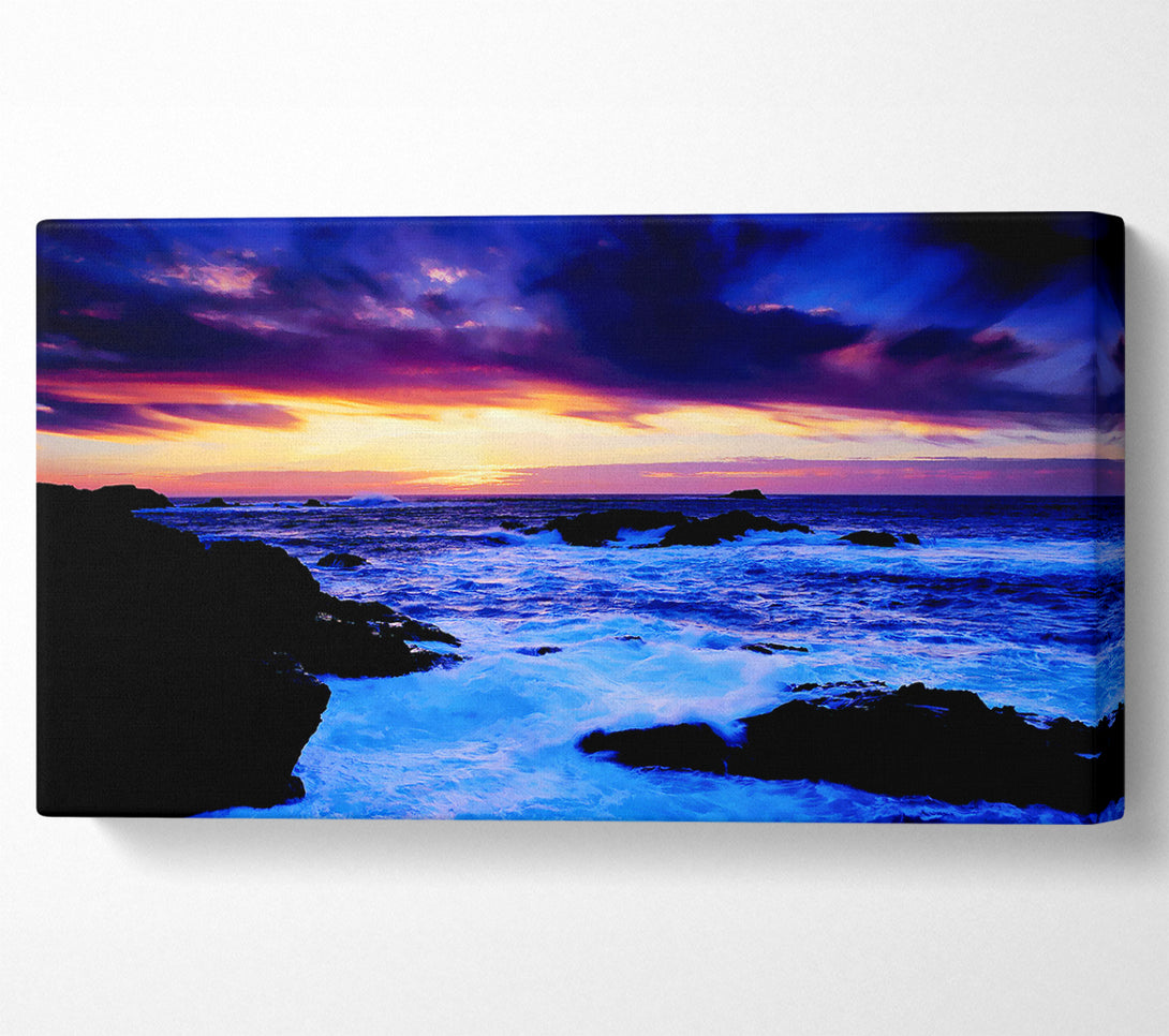  A Canvas Print of The Oceans Ebb Canvas Wall Art