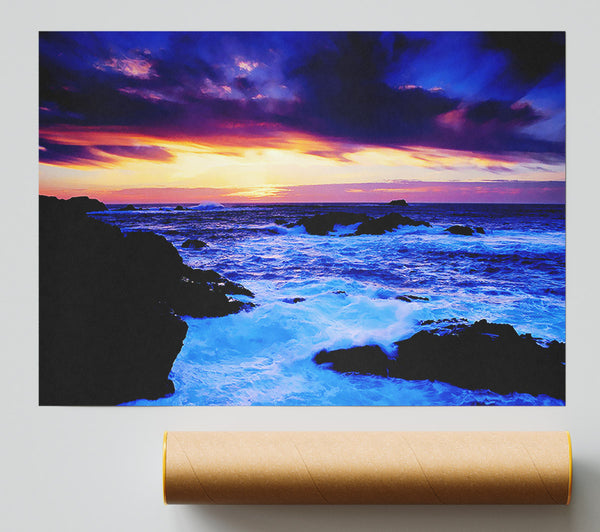 The Oceans Ebb Print
