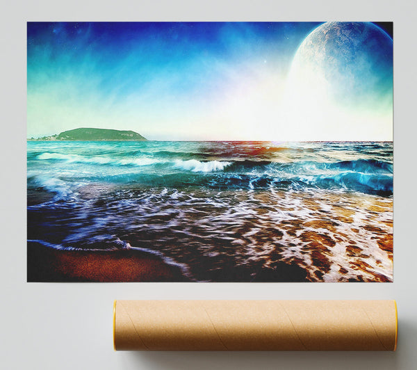 The Beach Planet Poster