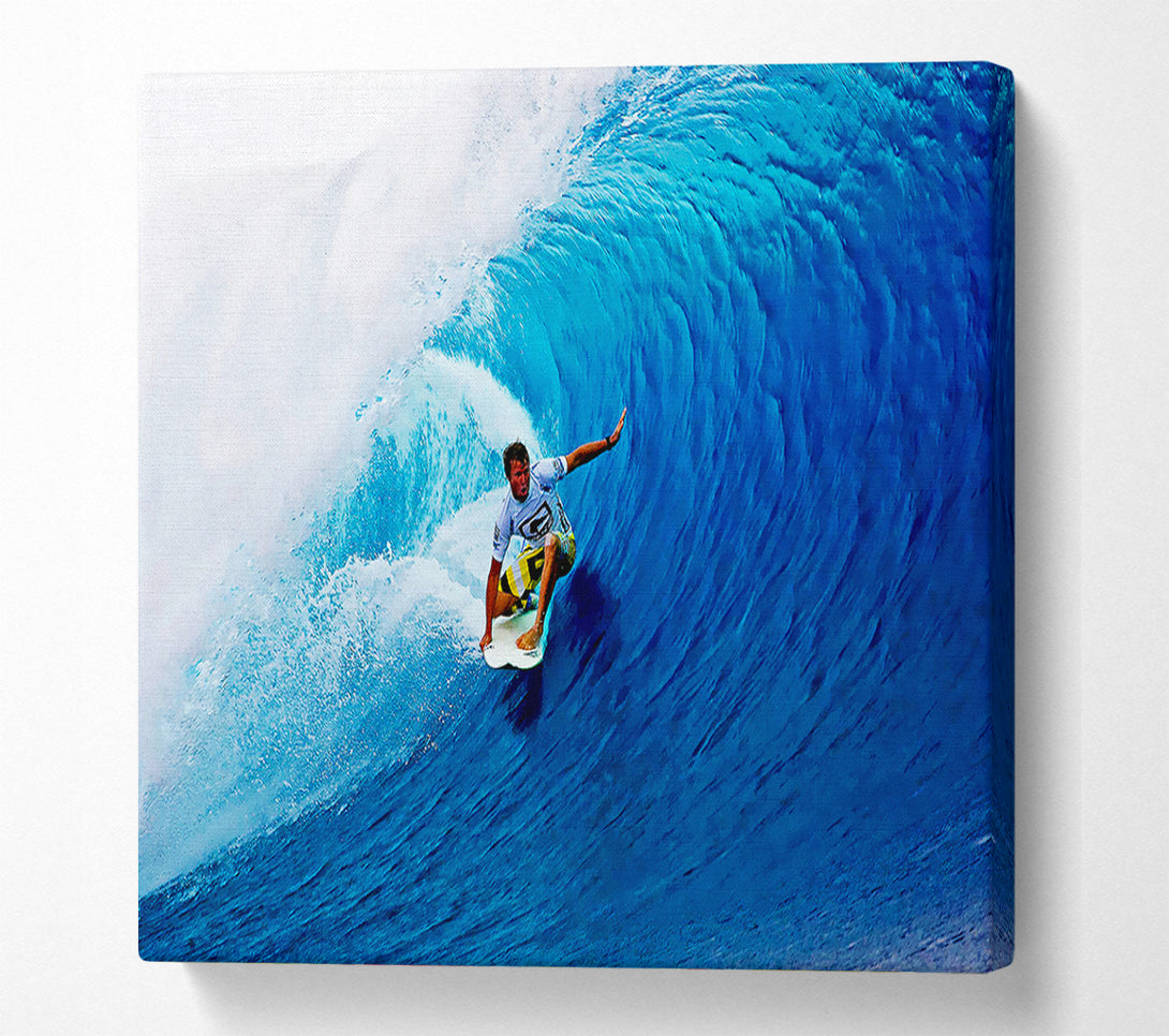  A Canvas Print of Surfers Tunnel Canvas Wall Art