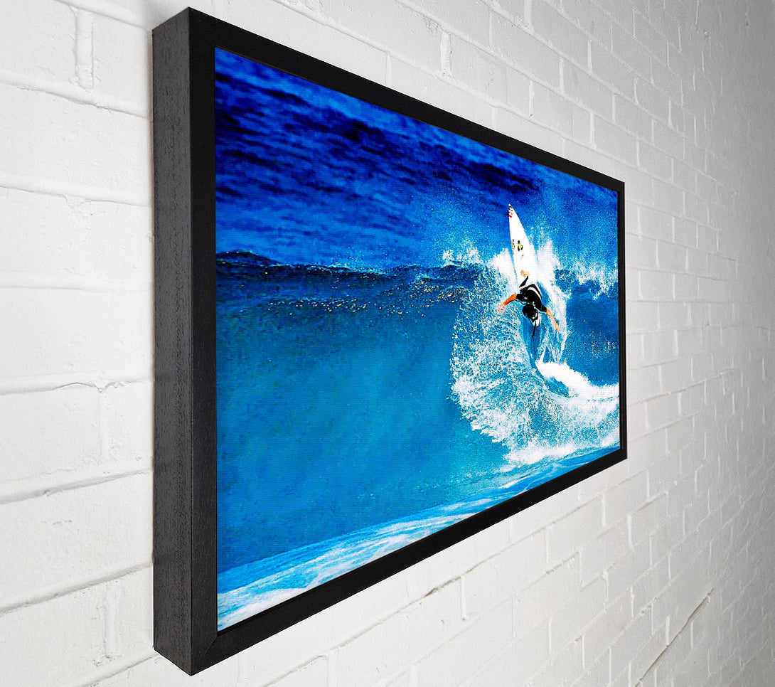  A Canvas Print of Surfer Twist Canvas Wall Art