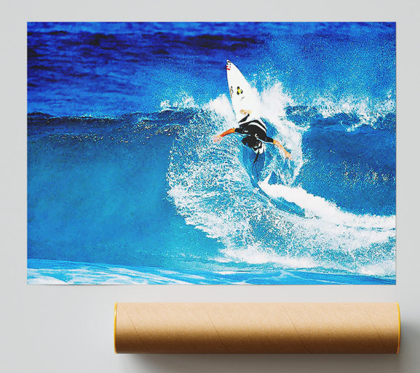 Surfer Twist Print
