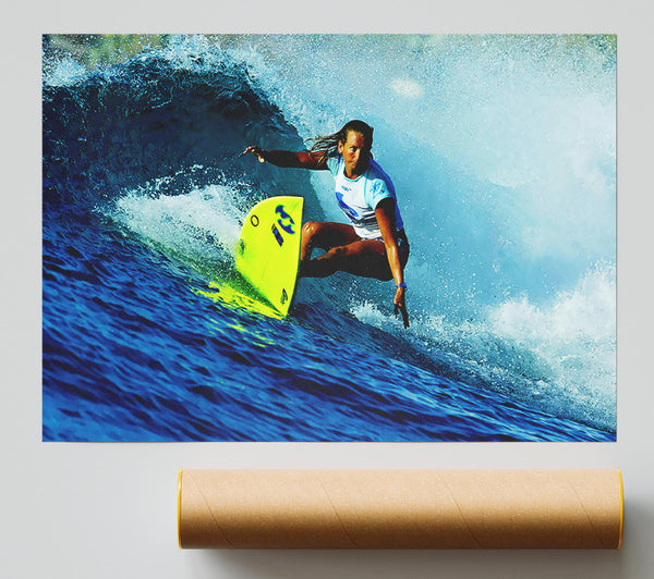 Surfer Number One Female Giclee Print