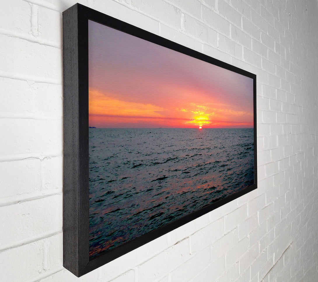  A Canvas Print of Sunset Florida Canvas Print