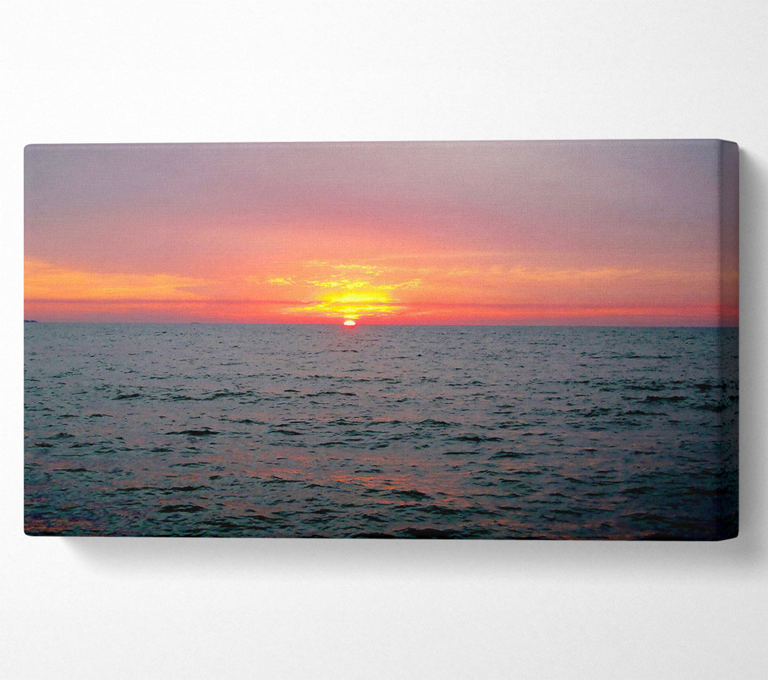  A Canvas Print of Sunset Florida Canvas Print