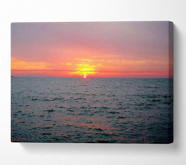  A Canvas Print of Sunset Florida Canvas Print