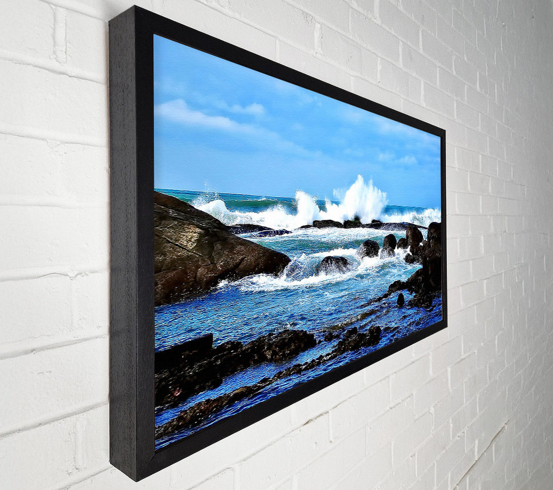  A Canvas Print of Splashed Canvas Wall Art