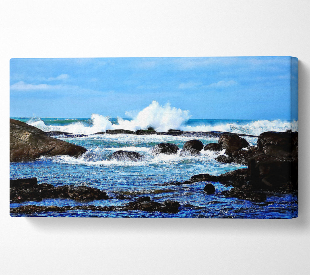  A Canvas Print of Splashed Canvas Wall Art