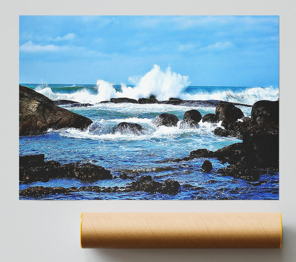 Splashed Print