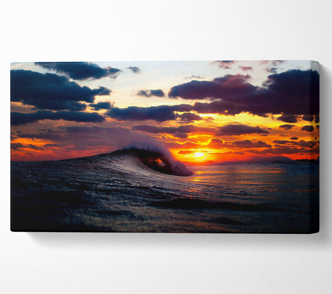  A Canvas Print of Sky And Wave Canvas Art