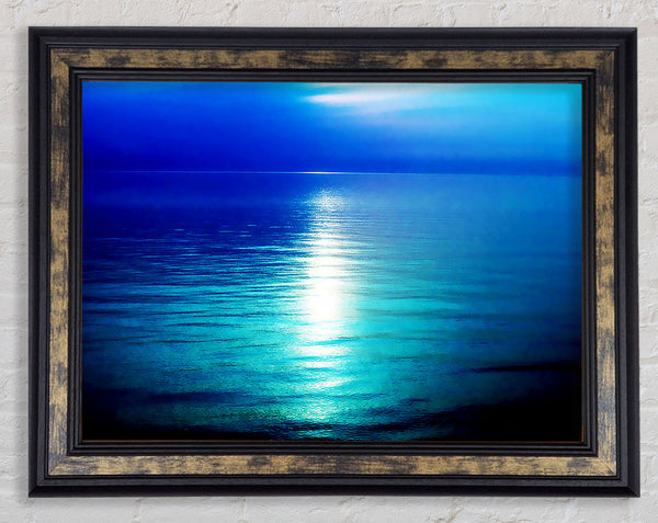 Serenity Blue Framed Print