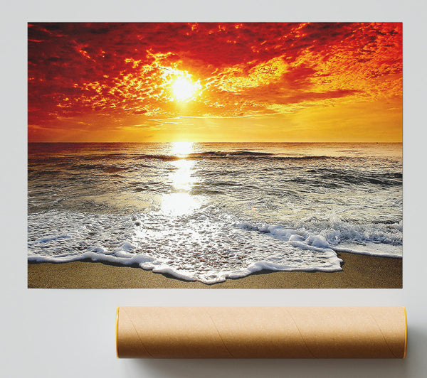 Seaside Sunset Print