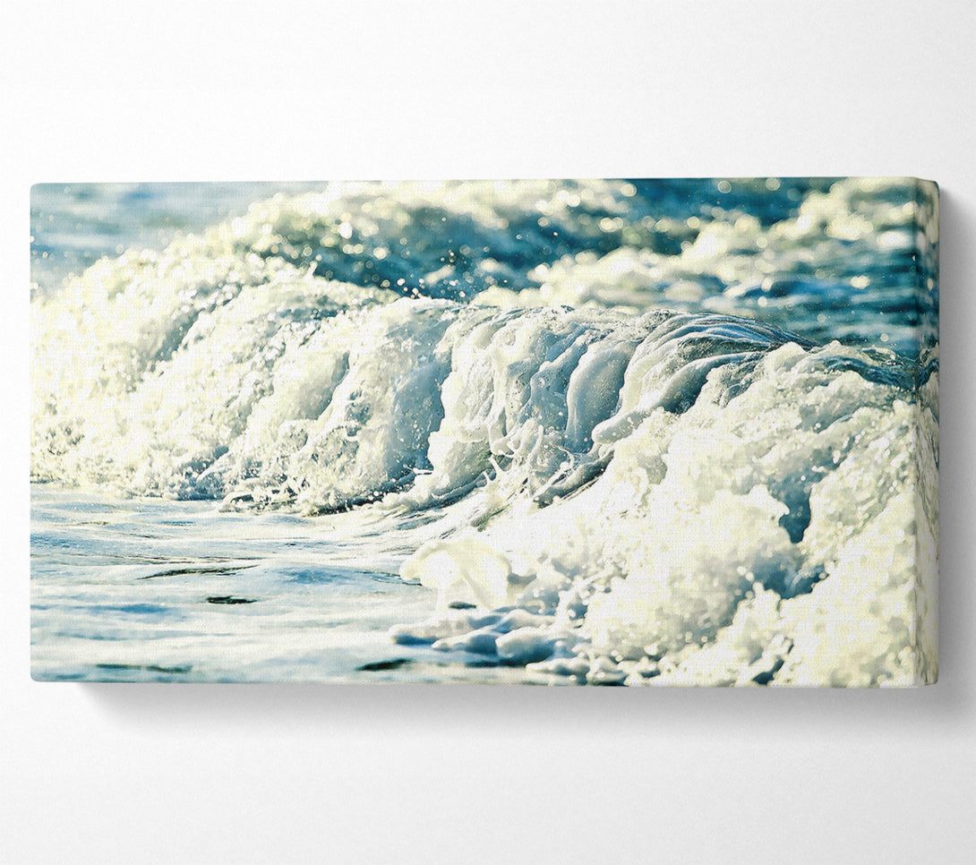  A Canvas Print of Sea Wave Close Up Canvas Wall Art