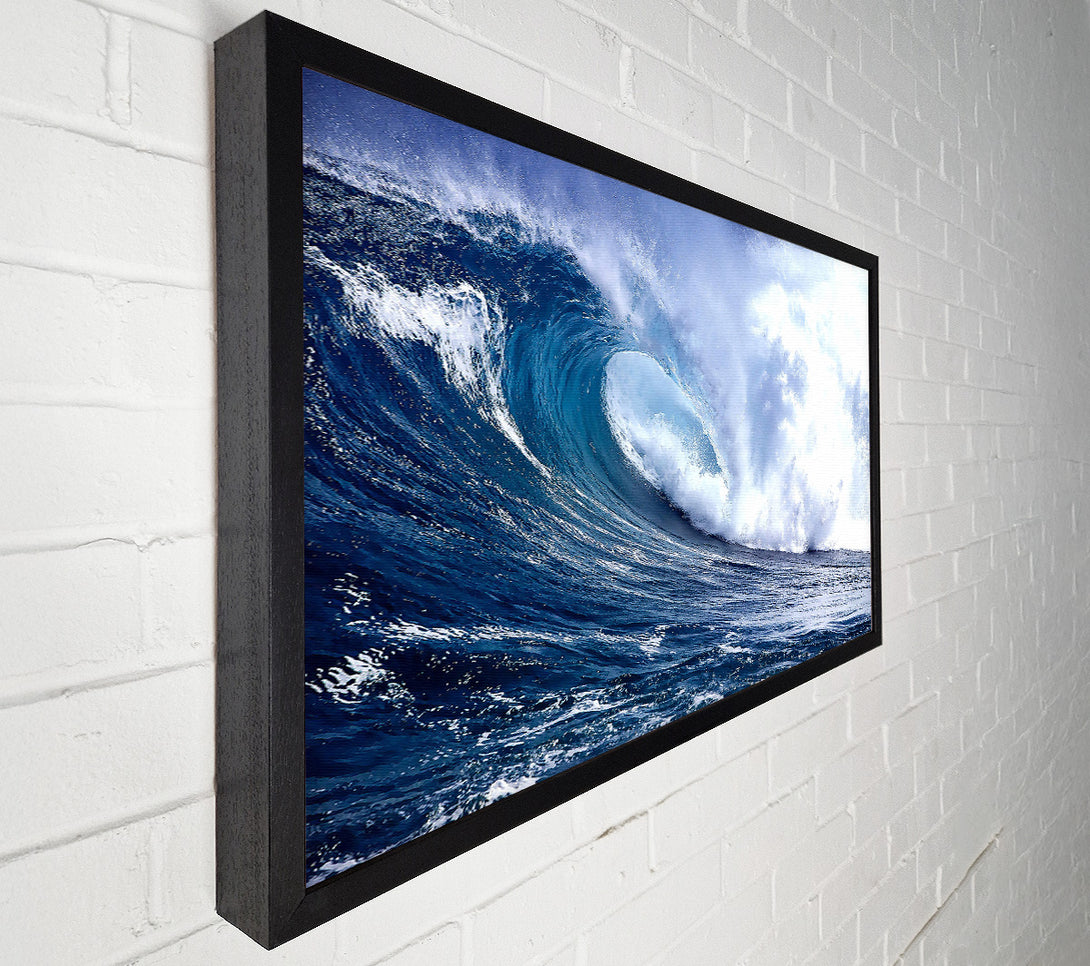  A Canvas Print of Ocean Waves Canvas Wall Art