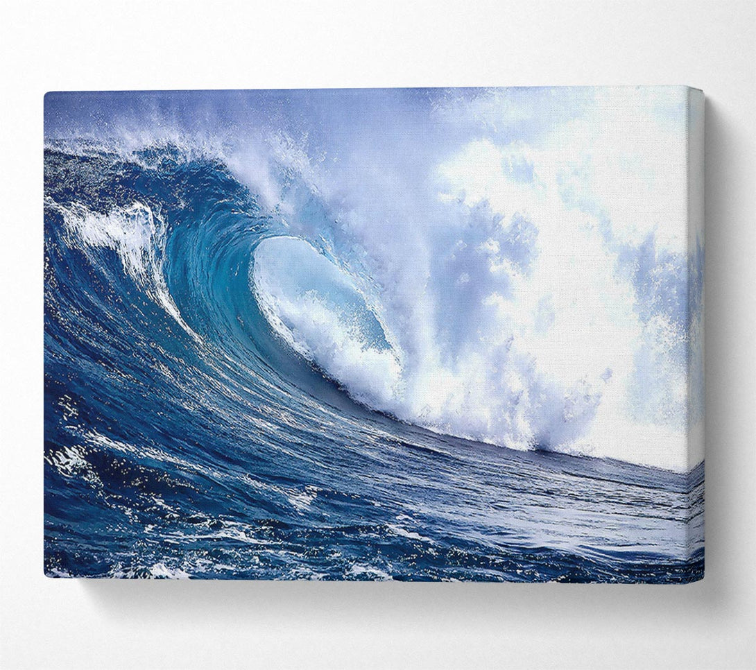  A Canvas Print of Ocean Waves Canvas Wall Art