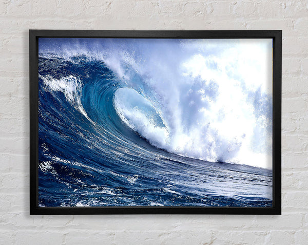 Ocean Waves Framed Print
