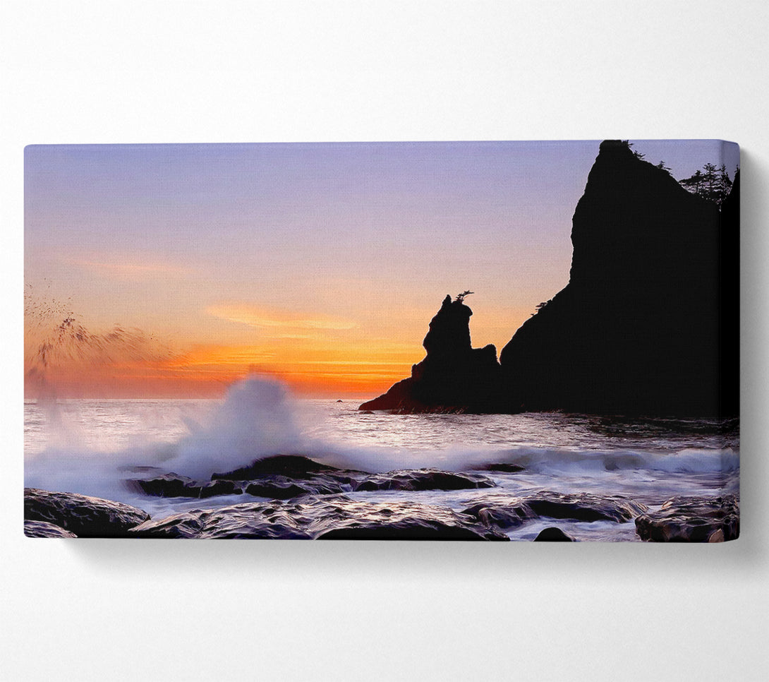  A Canvas Print of Ocean Spray Delight Canvas Art