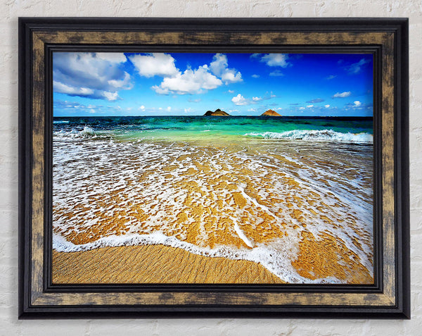 Ocean Paradise Framed Print