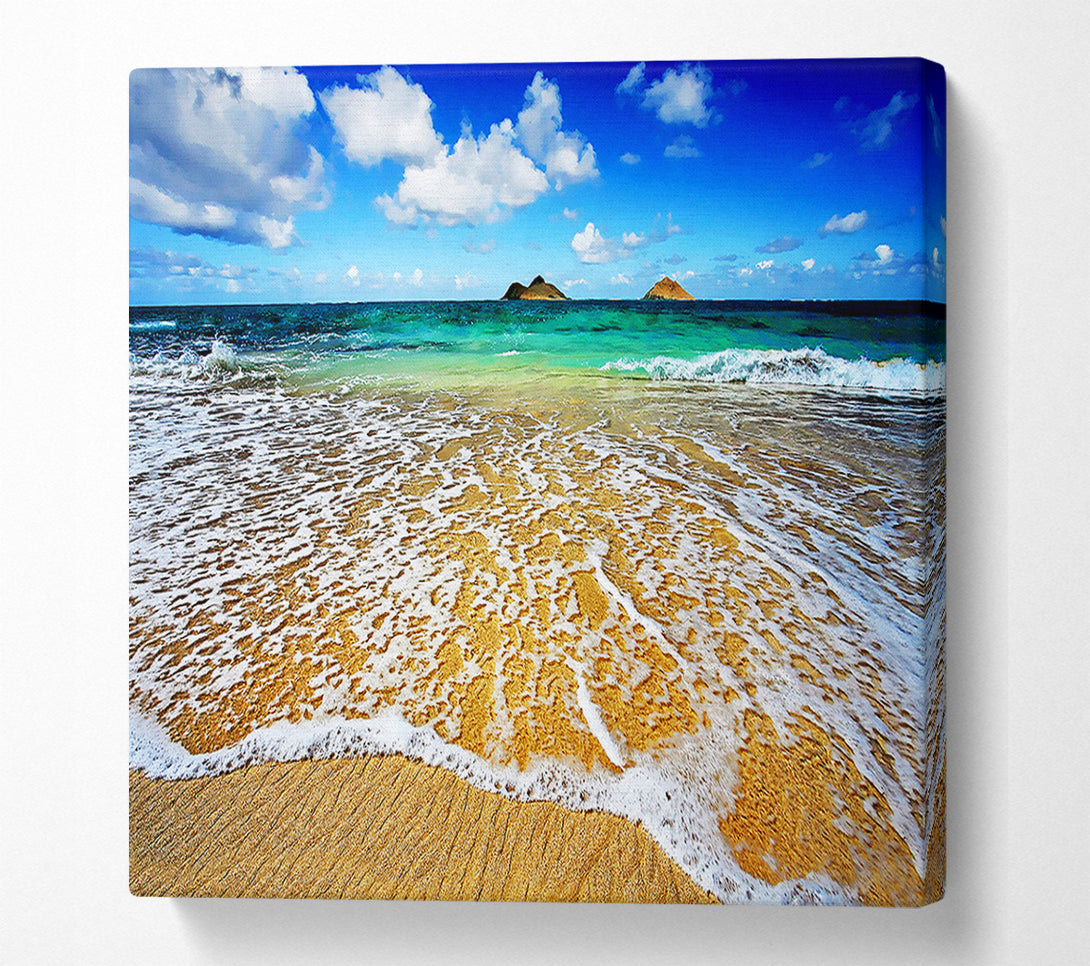  A Canvas Print of Ocean Paradise Canvas Wall Art
