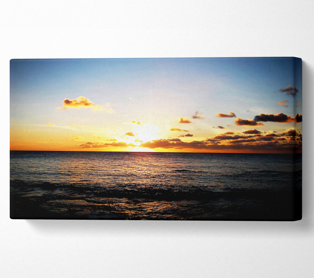  A Canvas Print of Ocean Daybreak Canvas Print
