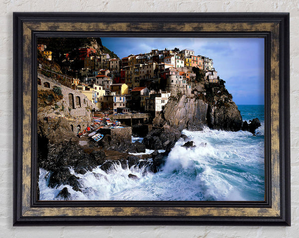 Manarola Italy Framed Print