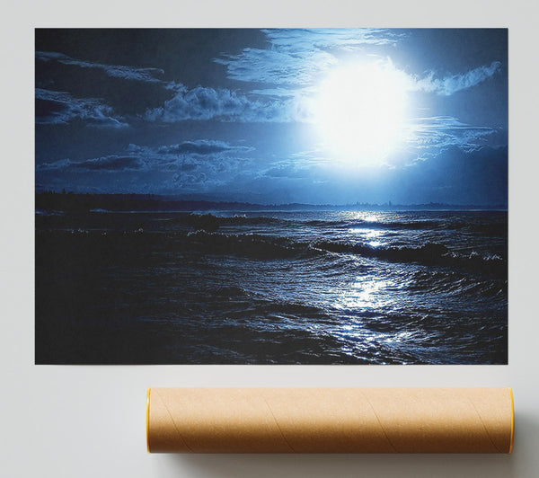 Dark Day At Sea Poster