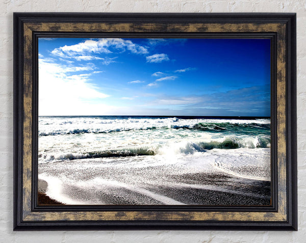 Cool Beach Framed Print