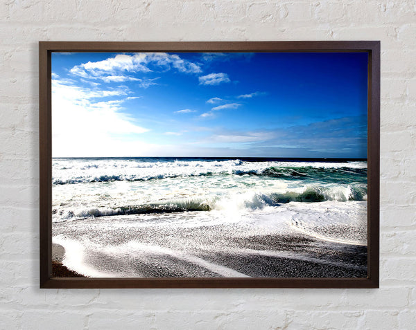 Cool Beach Framed Print